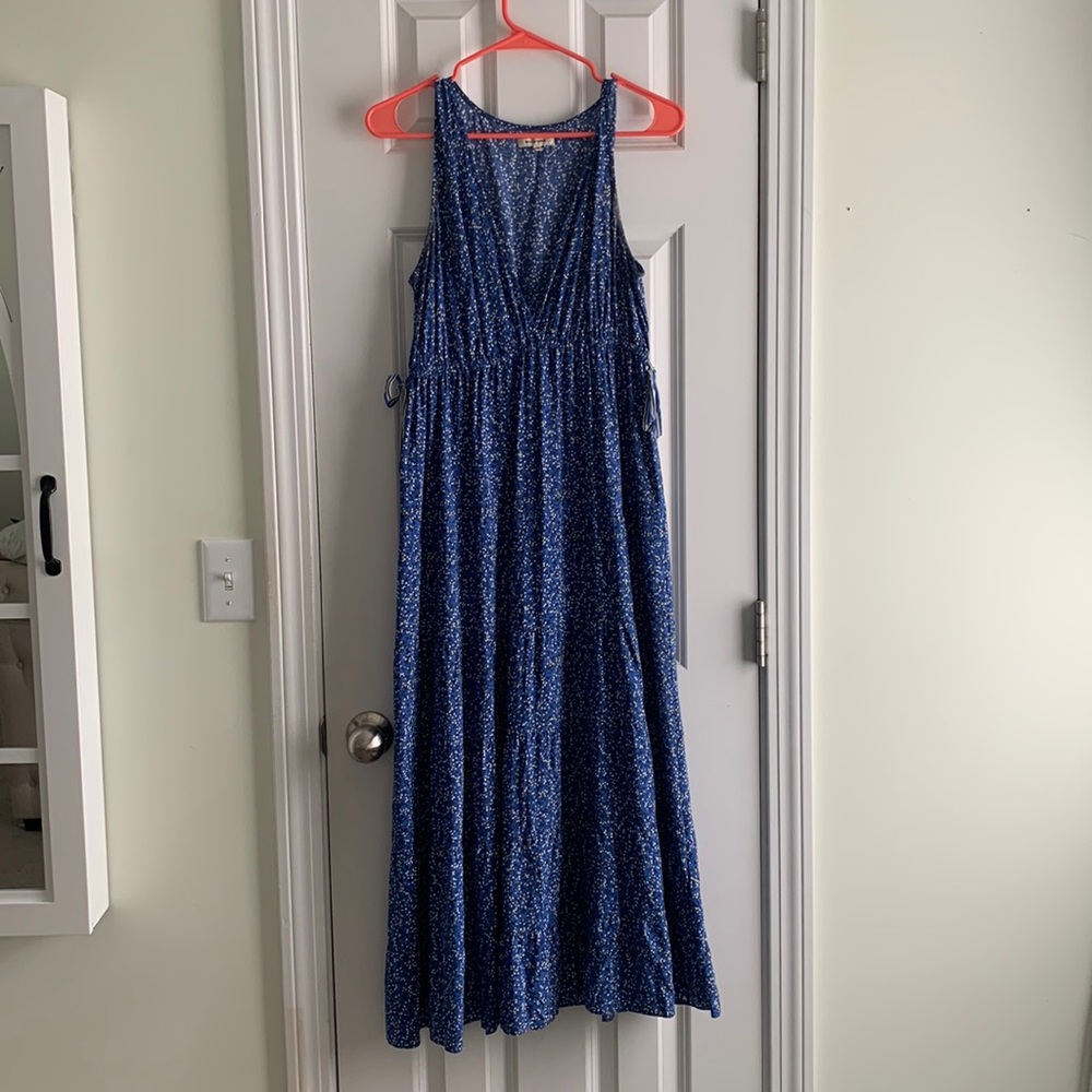 MIDI blue dress
